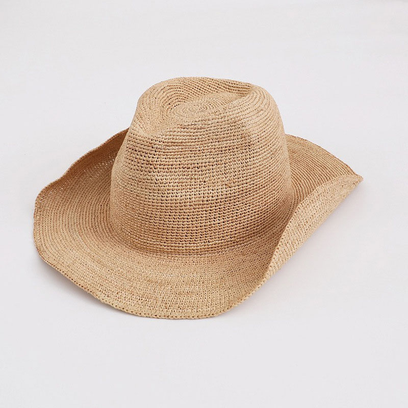 Женская шляпа с широкими полям – обзор и цена Cowboy Hat Straw