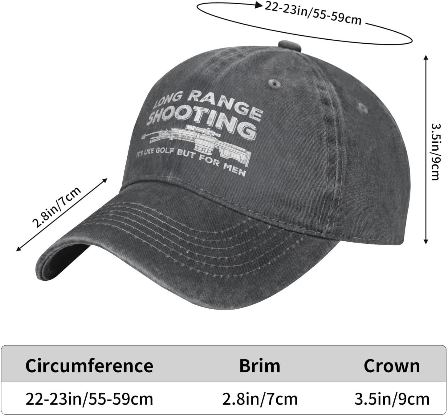 Забавная шапка для стрельбы на – обзор и цена Golf Cap Dad