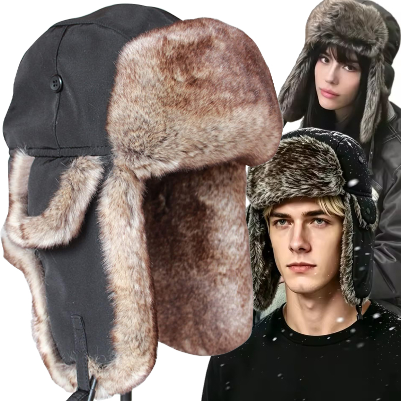 Мужские теплые зимние шапки-уш – обзор и цена Trapper Hat Ear Flap