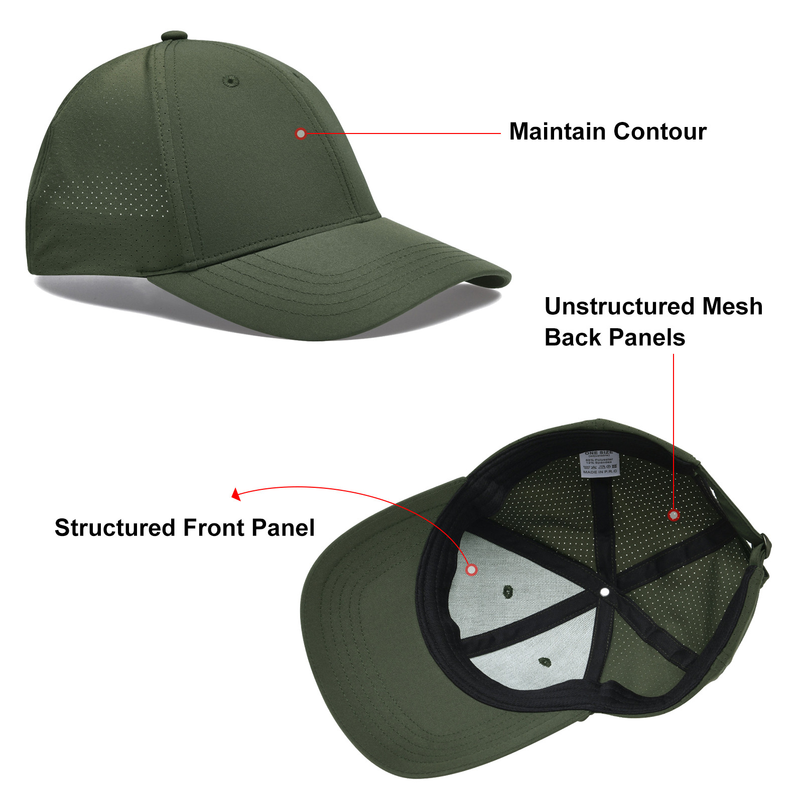Классическая регулируемая дыша – обзор и цена Golf Cap Dad